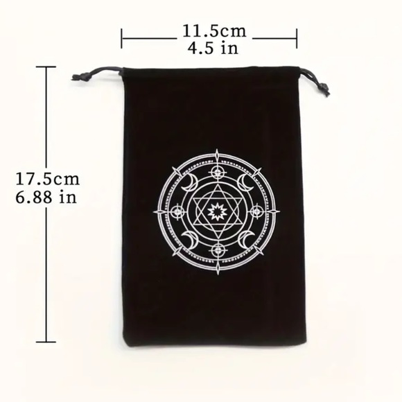 Bundle Modern Witch Tarot Card deck + Black Drawstring Bag Majick design - Picture 4 of 4